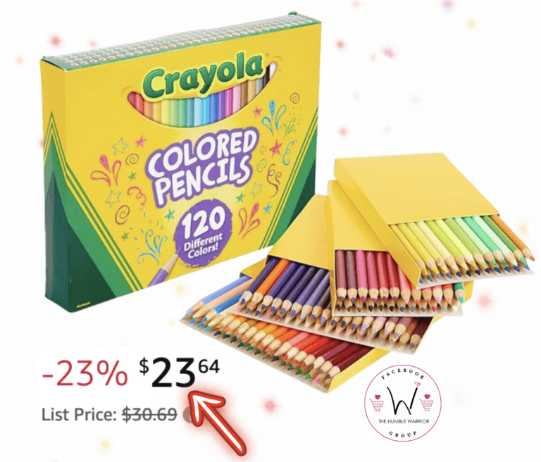 120-ct Crayola colored Pencils!
